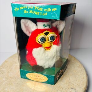 NIB Electronic Furby Special Limited Edition Santa 1999 Christmas FACTORY SEALED